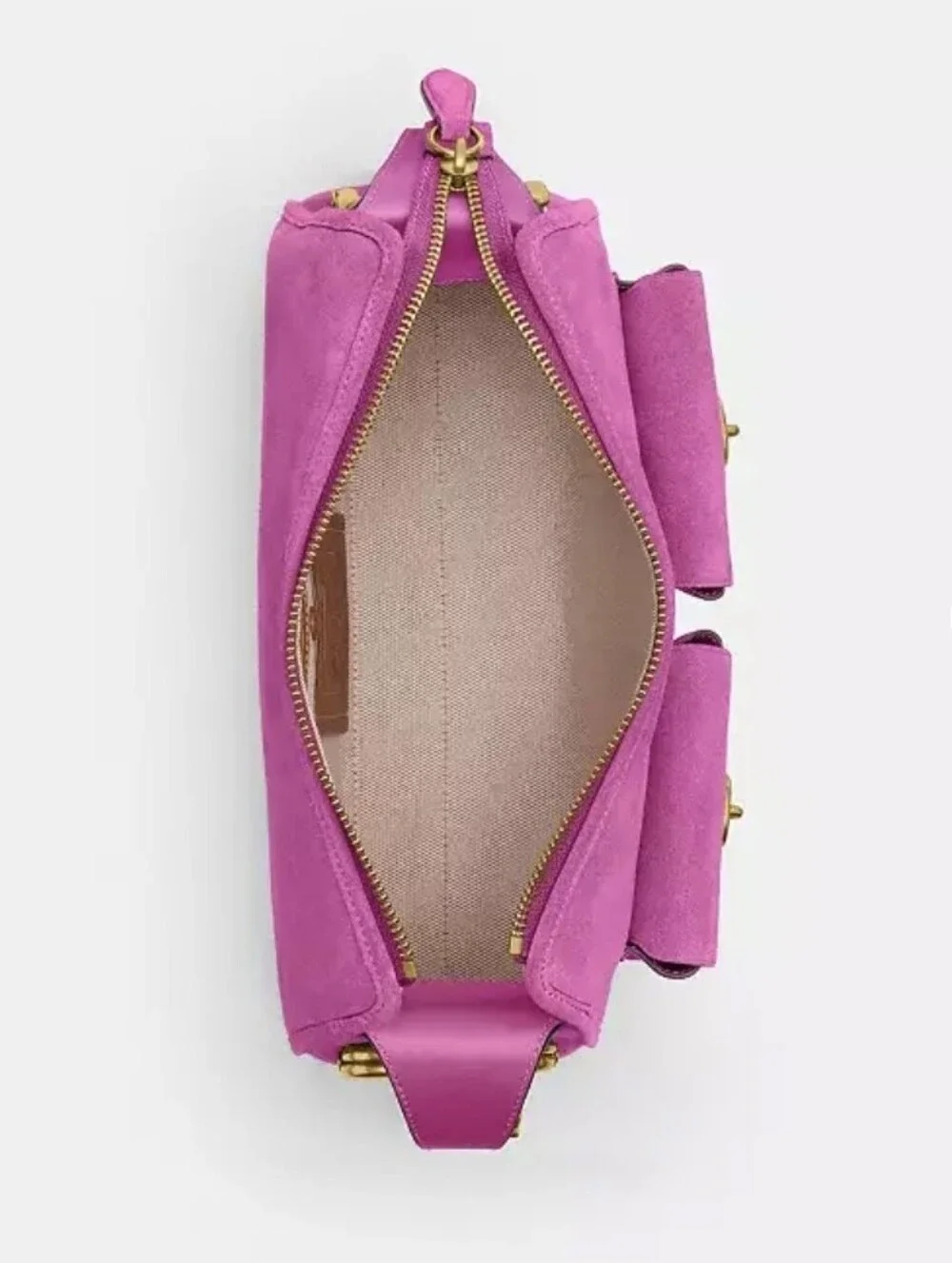 NWT Coach Haversack 27 Magenta Pink Shoulder Bag